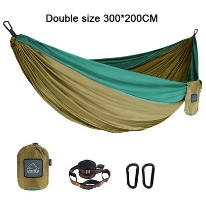 Portable Outdoor Hammock for Camping & Hiking Comfort