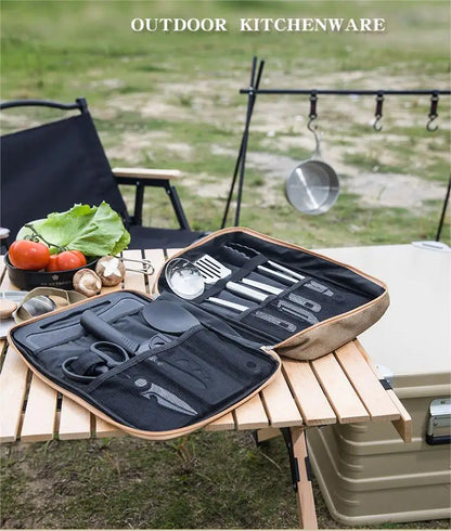Camping Cookware Set 8-Piece – Complete Outdoor Kitchen
