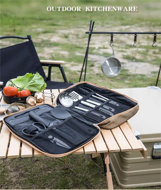 Camping Cookware Set 8-Piece – Complete Outdoor Kitchen
