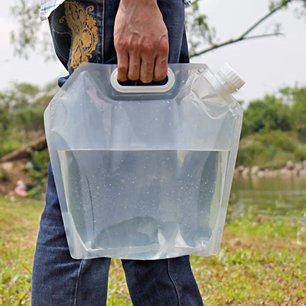 5L Folding Water Bag – Portable & Durable Outdoor Storage