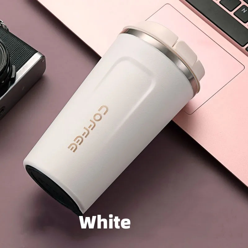 Stainless Steel Travel Mug Leak-Proof Thermal Cup