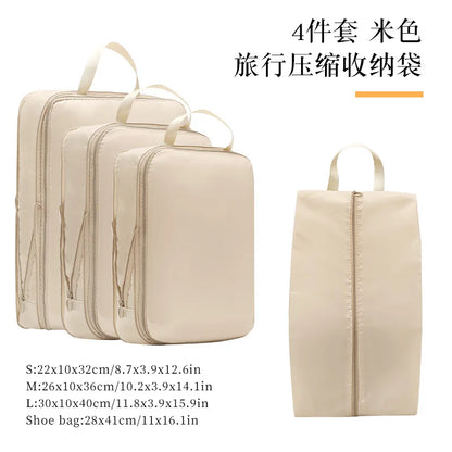 Compression Packing Cubes Set – Maximize Luggage Space