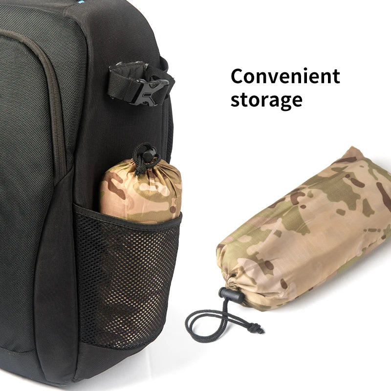 Military Rain Poncho – Waterproof Full-Body Protection