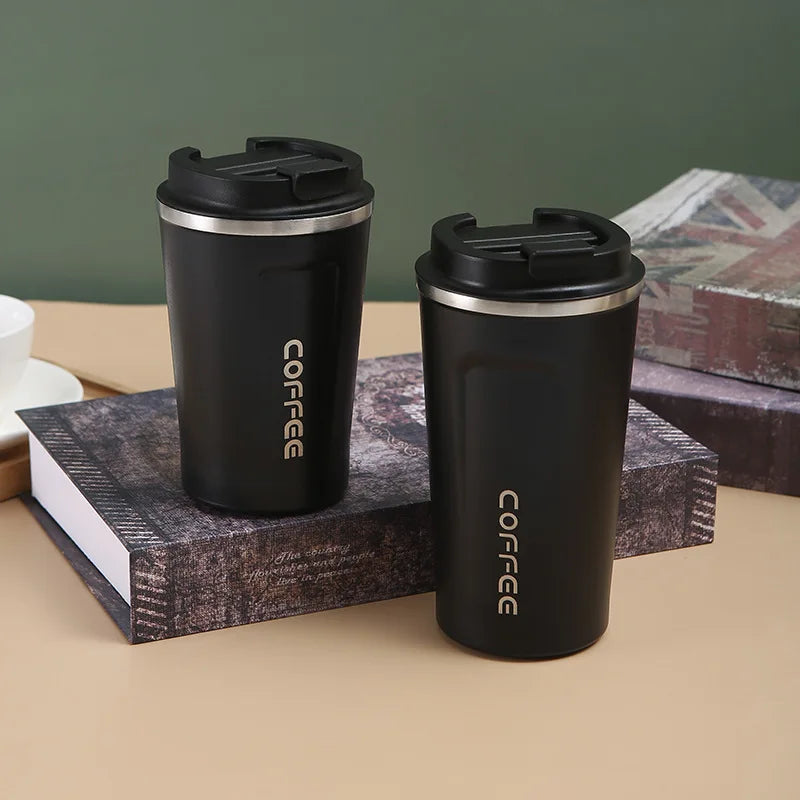 Stainless Steel Travel Mug Leak-Proof Thermal Cup