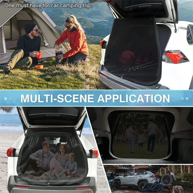 Magnetic SUV Trunk Mosquito Net for Summer Comfort