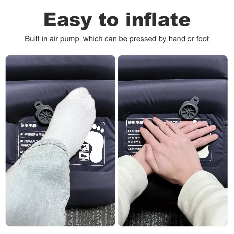 Ultralight Camping Mattress – Self-Inflating Comfort 10cm Thick