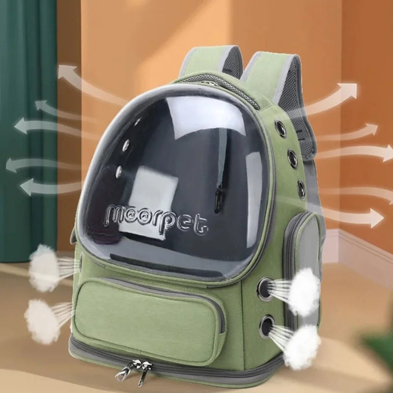 Pet Carrier Backpack – Breathable & Travel Friendly