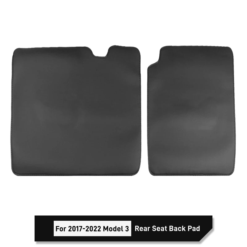 Tesla Model Y Model 3 Seat Back Protector All-Weather Mat
