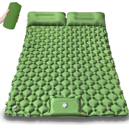 Double Inflatable Sleeping Pad – Extra Wide Comfort