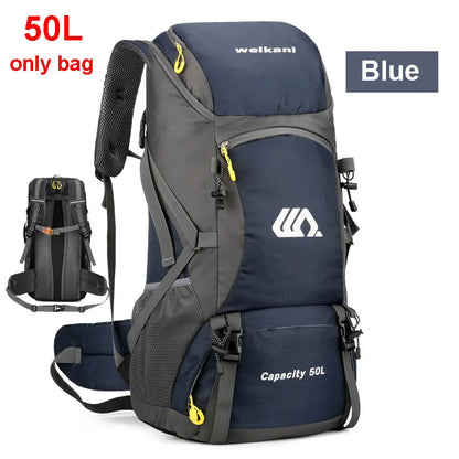 50L Hiking Backpack Waterproof Large Capacity Travel