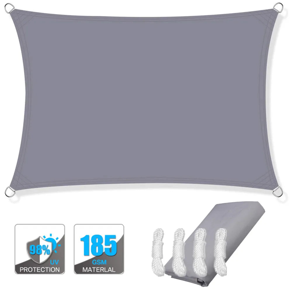 Waterproof Sun Shade Sail Canopy for Outdoor Patio