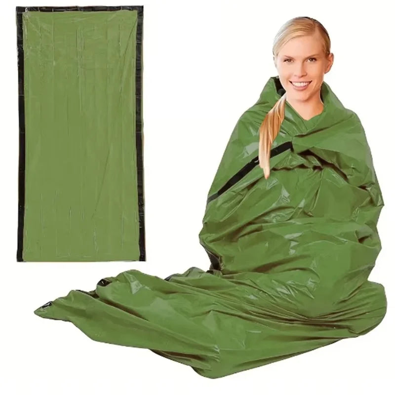 Emergency Thermal Sleeping Bag – Waterproof Survival Bivy