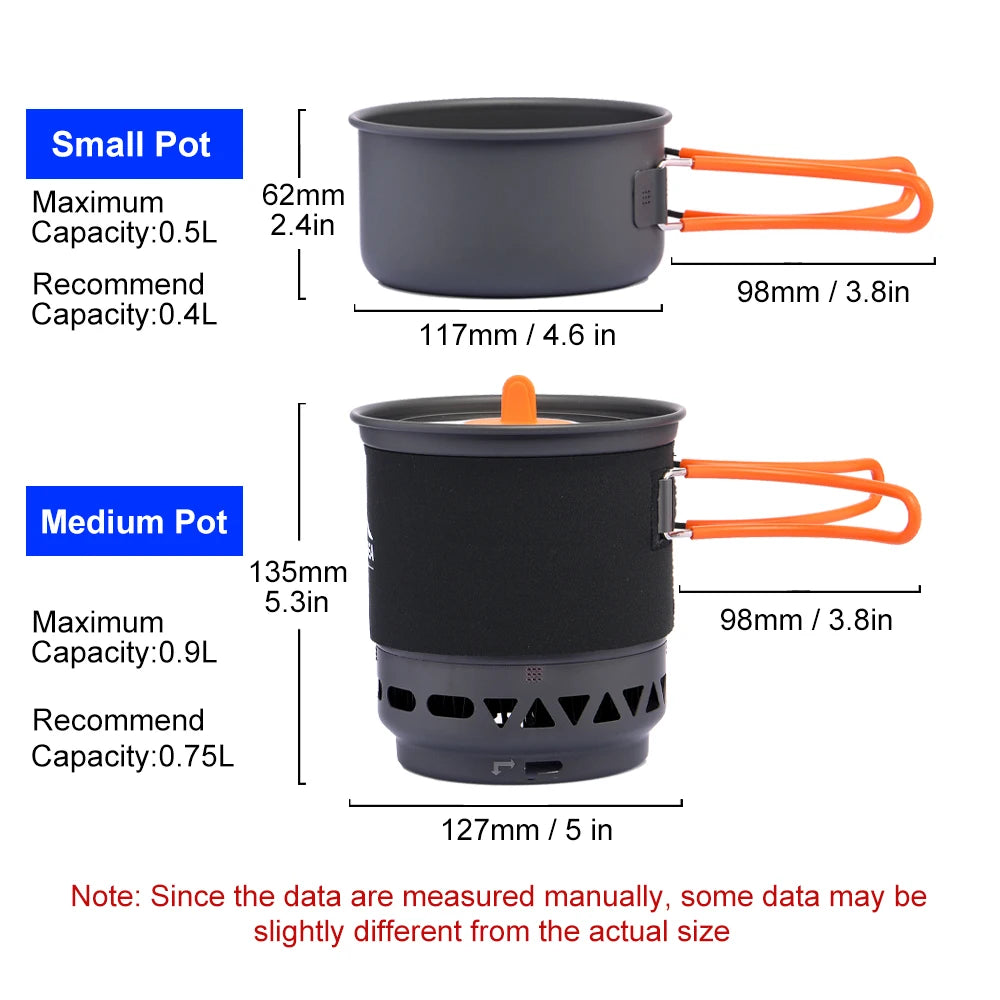 Camping Cooking System for Fast Outdoor Meals