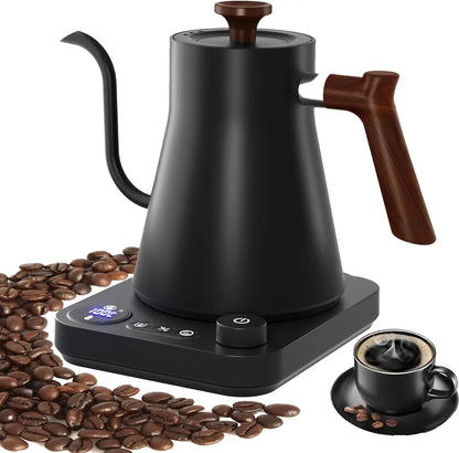 Electric Gooseneck Kettle 900ML Fast & Precise Brew