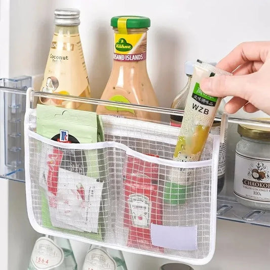Refrigerator Door Organizer – Space-Saving Storage Bag