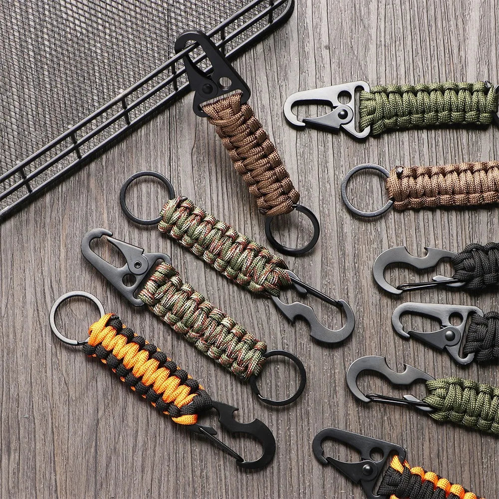 Outdoor Survival Paracord Bracelet for Hiking & Camping