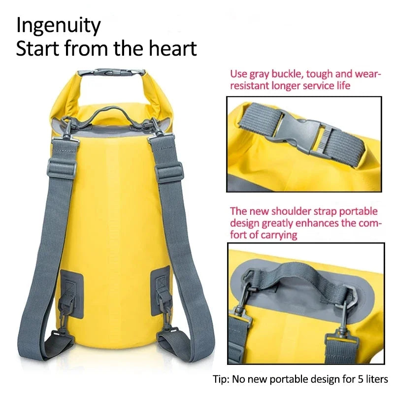 Waterproof Dry Bag Backpack Keep Gear 100% Dry