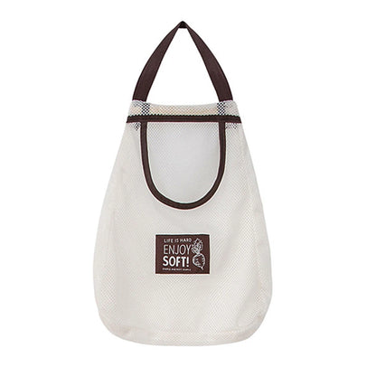Hanging Mesh Storage Bag Keeps Produce Fresh