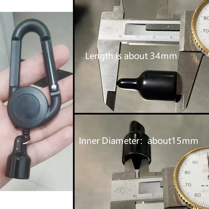 Windproof Lighter Holder Keychain – Clip & Protect