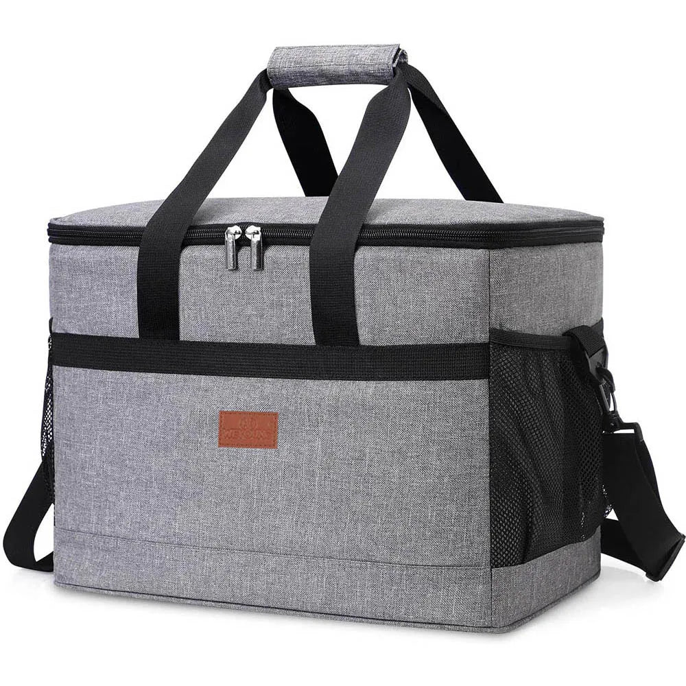 Insulated Cooler Bag 35L Keeps Food Cold for Camping