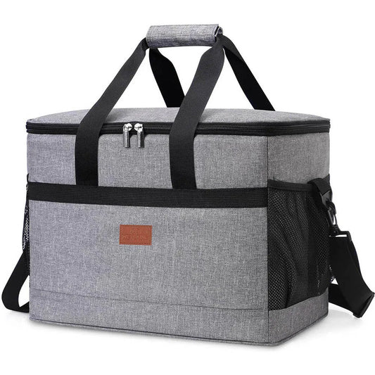 Insulated Cooler Bag 35L Keeps Food Cold for Camping