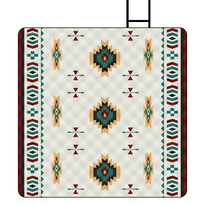 Waterproof Camping Picnic Mat 2x2m Foldable & Washable
