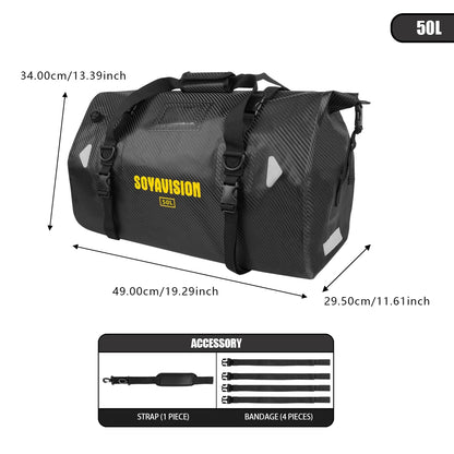 Waterproof Dry Bag for Motorcycle Travel Gear Protection