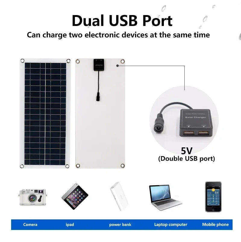 Portable Solar Panel Charger for Reliable Outdoor Power