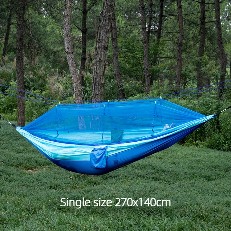 Camping Hammock with Mosquito Net – Portable & Breathable