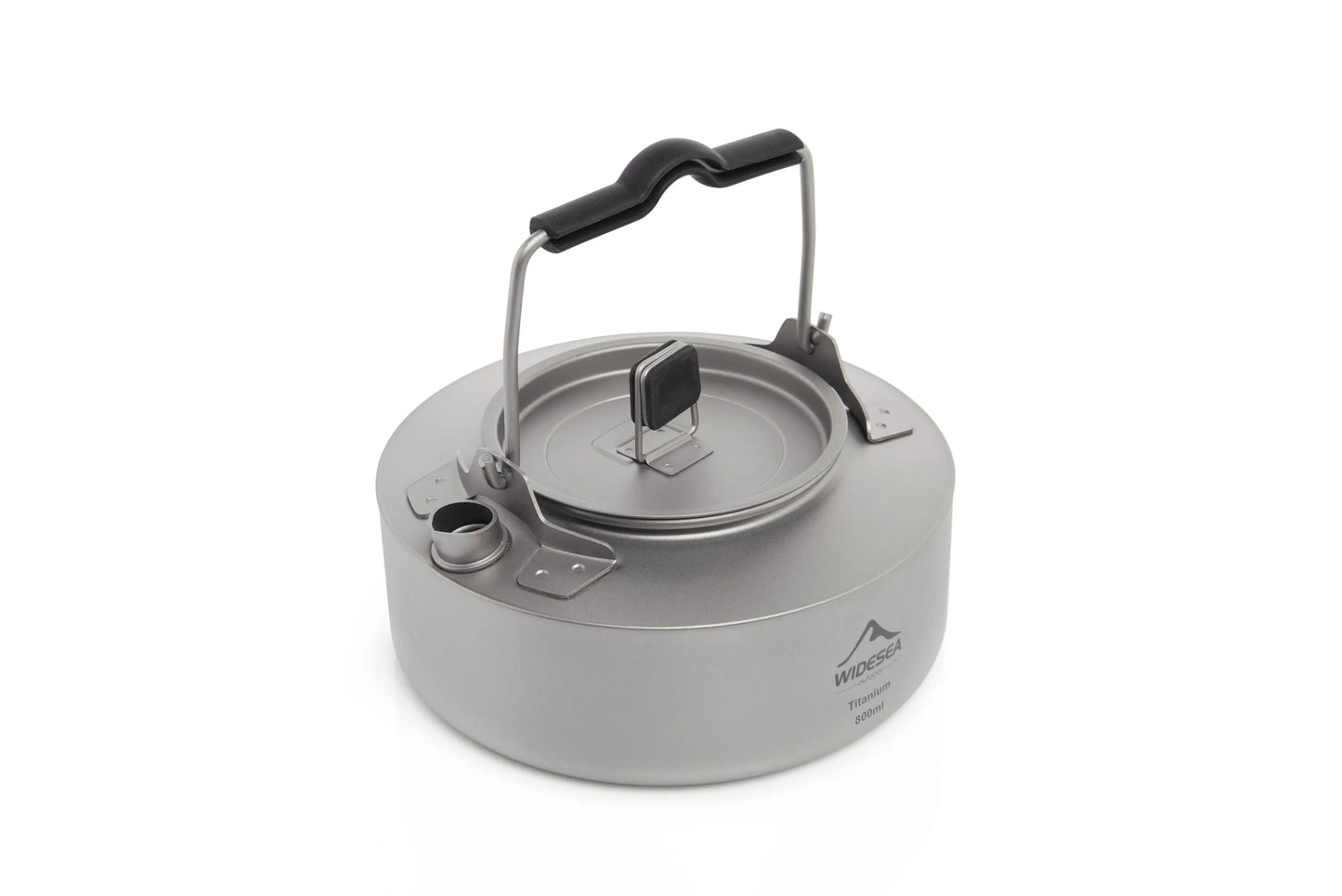 Widesea Titanium Camping Kettle for Lightweight Outdoor Cooking