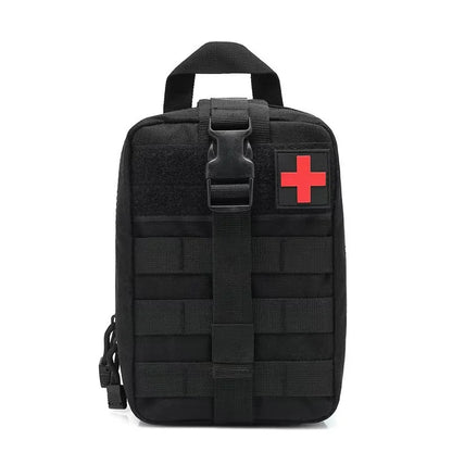 Tactical First Aid Kit Bag Quick-Access Emergency Pouch