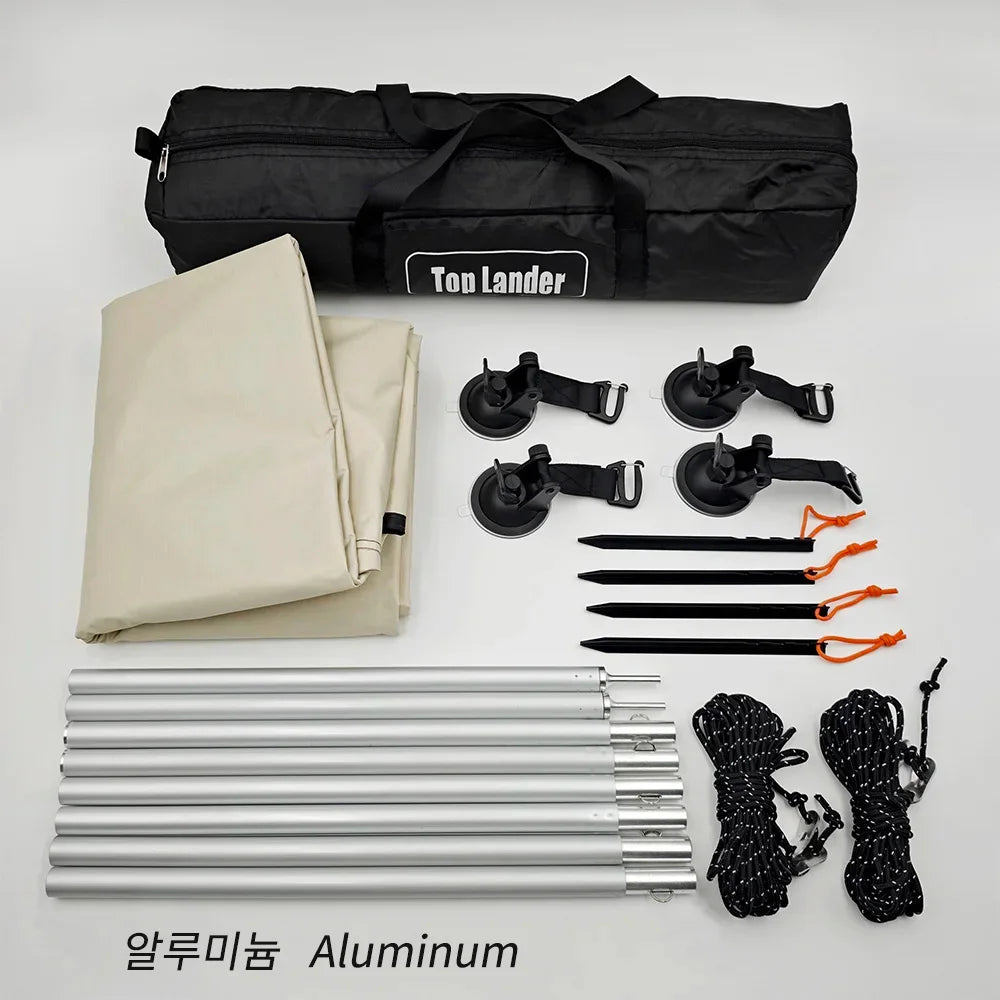Car Side Awning Waterproof UV Sun Shelter