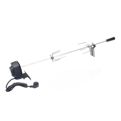Electric BBQ Grill Rotisserie Kit – 360° Rotating Roast