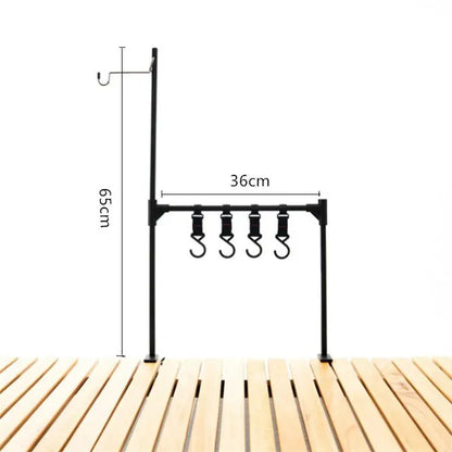 Camping Tableware Hanging Rack Space-Saving Organizer