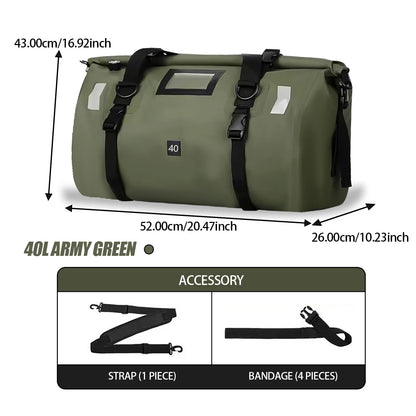 Motorcycle Waterproof Dry Bag – Secure & Expand Storage