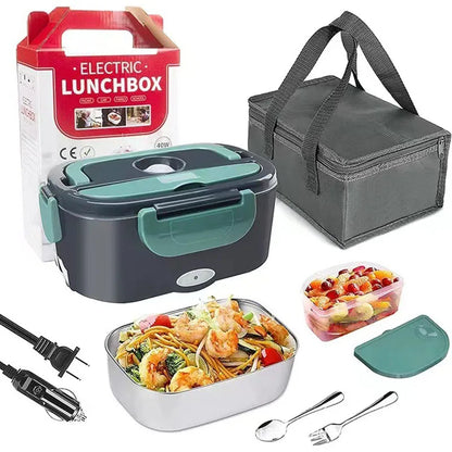 Electric Lunch Box Food Warmer Leakproof Portable Heating