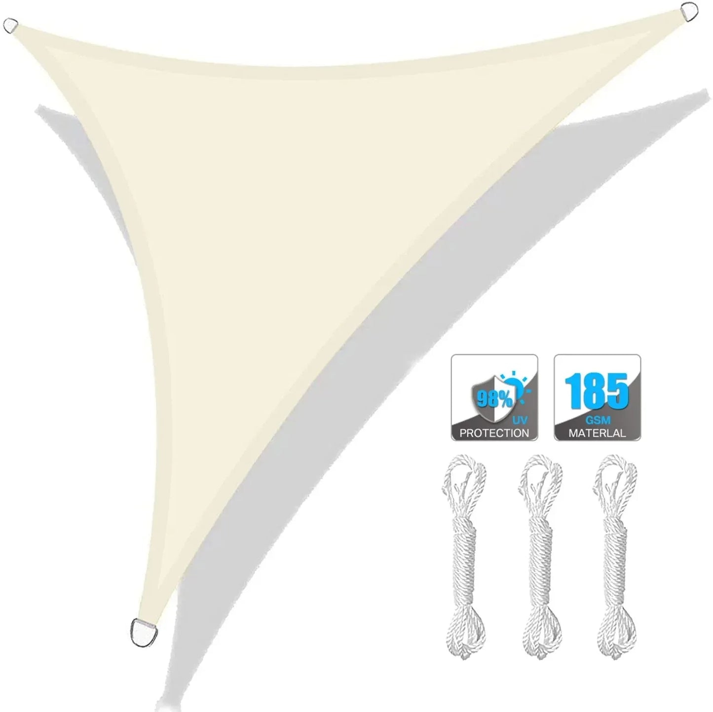 Waterproof Triangle Sun Shade Sail – Outdoor Garden Protection