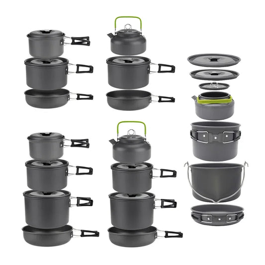 Camping Cookware Set for Lightweight Outdoor Cooking