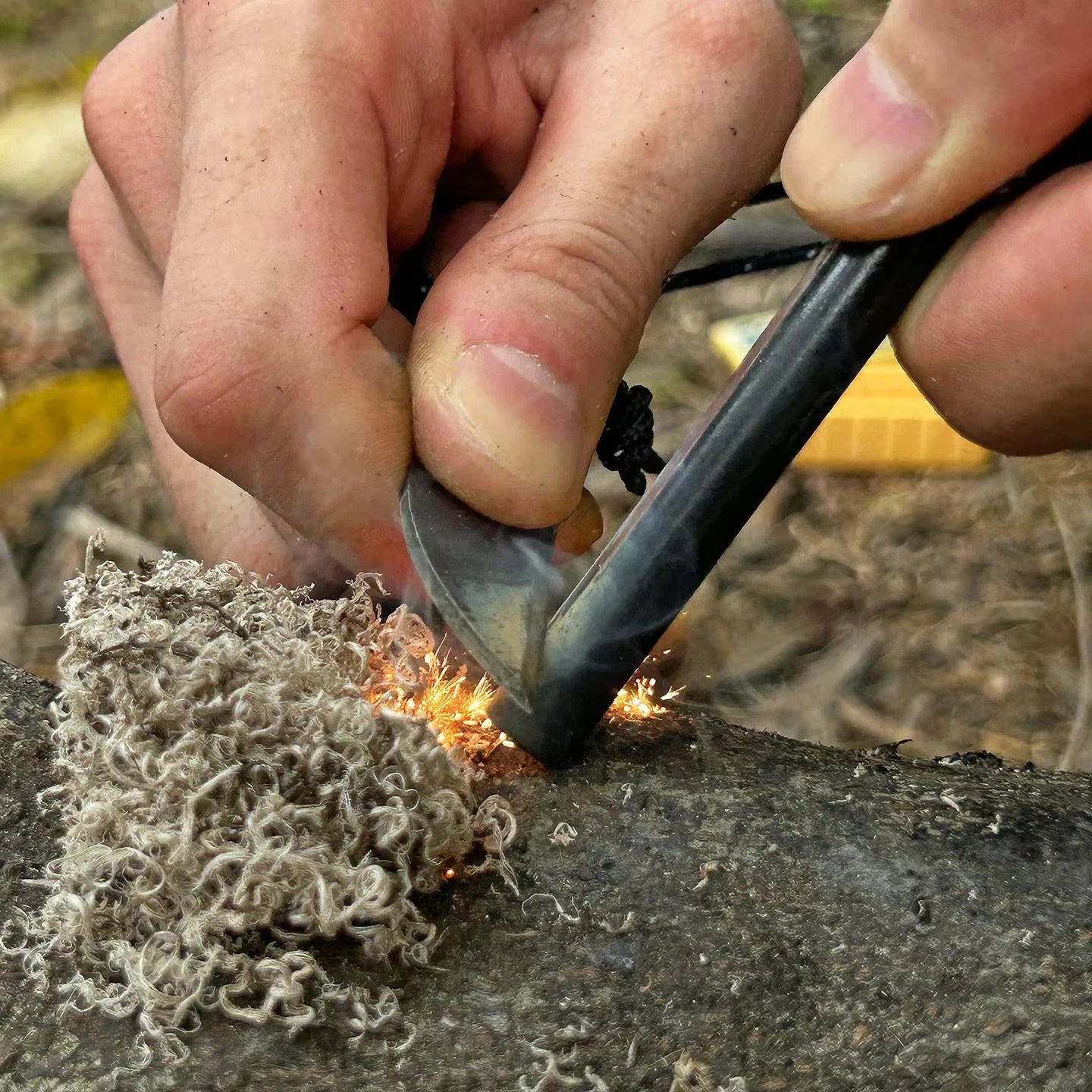 Outdoor Camping Flint Set – Portable Fire Starter Tool