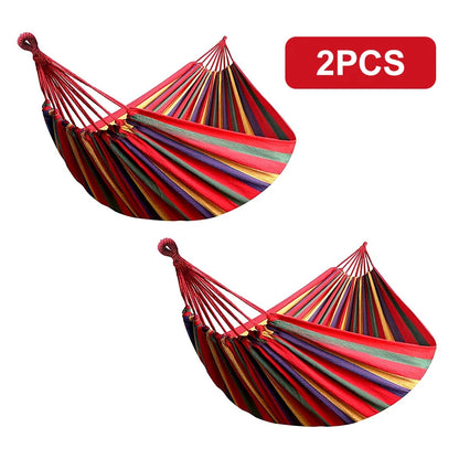Canvas Camping Hammock 200kg Heavy Duty Comfort