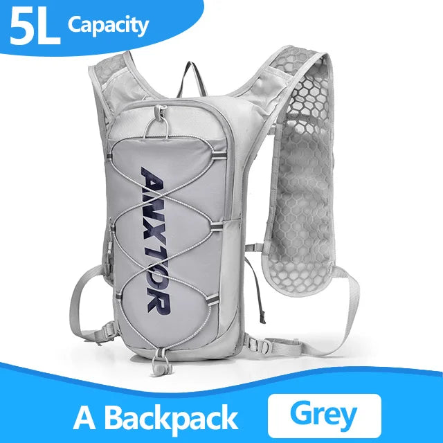 5L Running Hydration Backpack with Water Bag Pocket