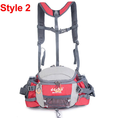 Running Waist Bag with Water Bottle Holder for Outdoors