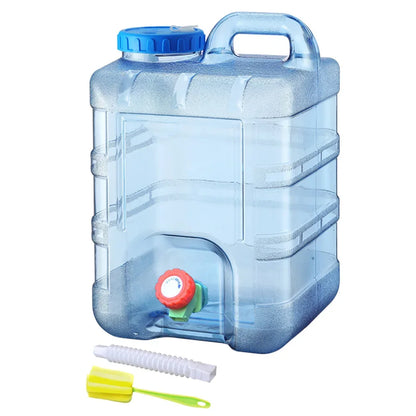 Camping Water Container with Faucet for Easy Pouring