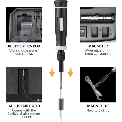 Precision Screwdriver Set for Outdoor Gear Repair