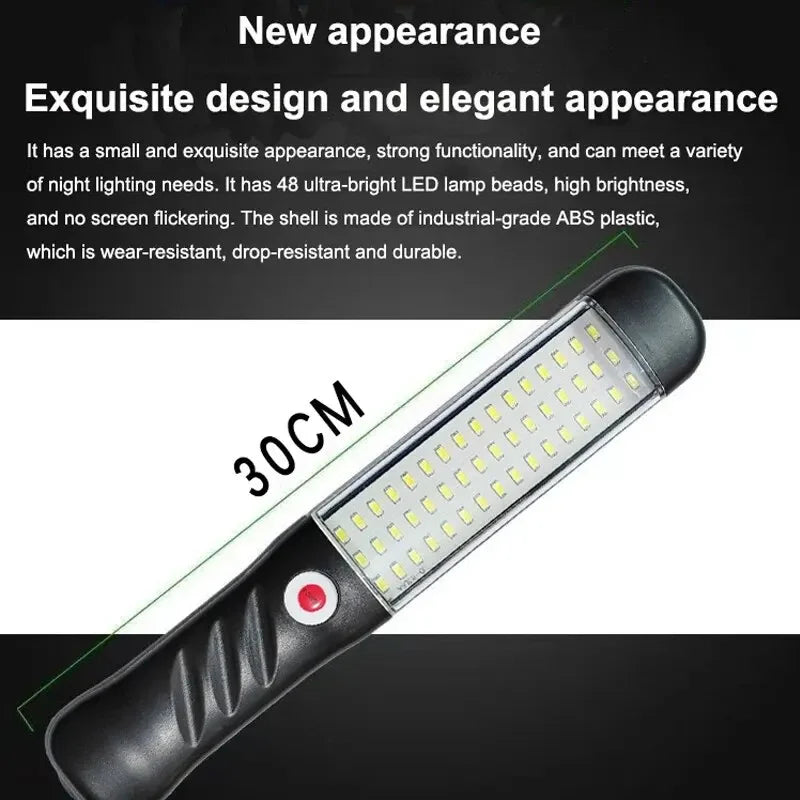 Magnetic LED Work Light for Hands-Free Repairs