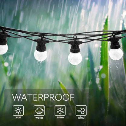Waterproof Camping String Lights for Tents & Campsites
