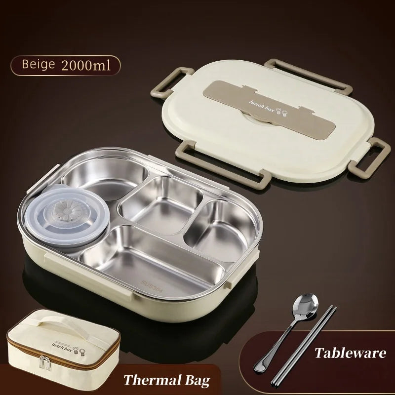 Insulated Stainless Steel Lunch Box Leakproof Set