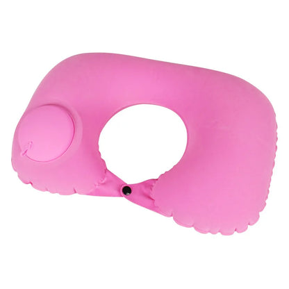 Inflatable Neck Travel Pillow for Comfortable Support