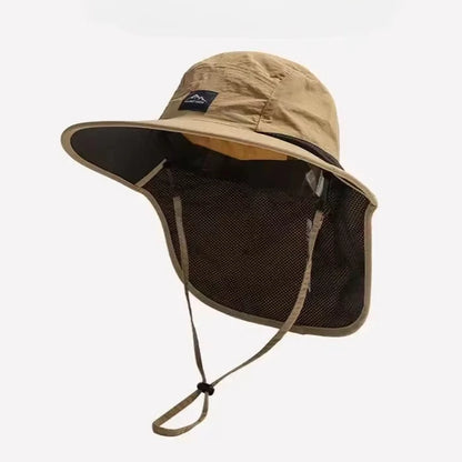 Waterproof Sun Hat with Neck Flap for UV Protection