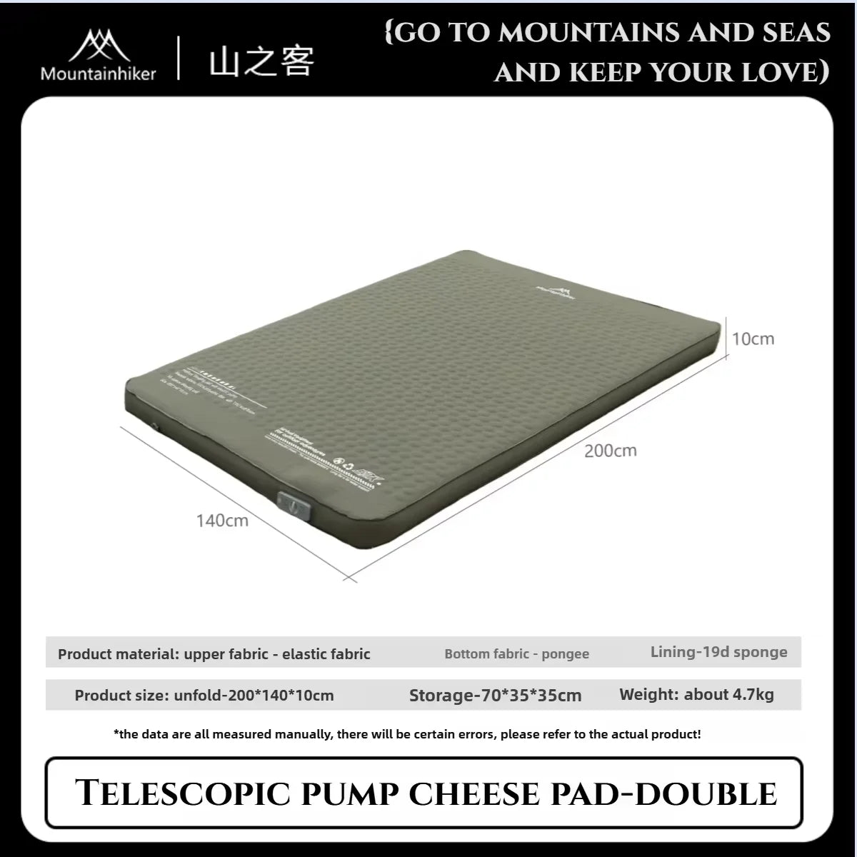 Self-Inflating Camping Mattress for Comfortable Outdoor Sleep